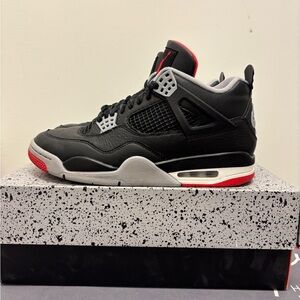 Air Jordan 4 BRED REIMAGINED